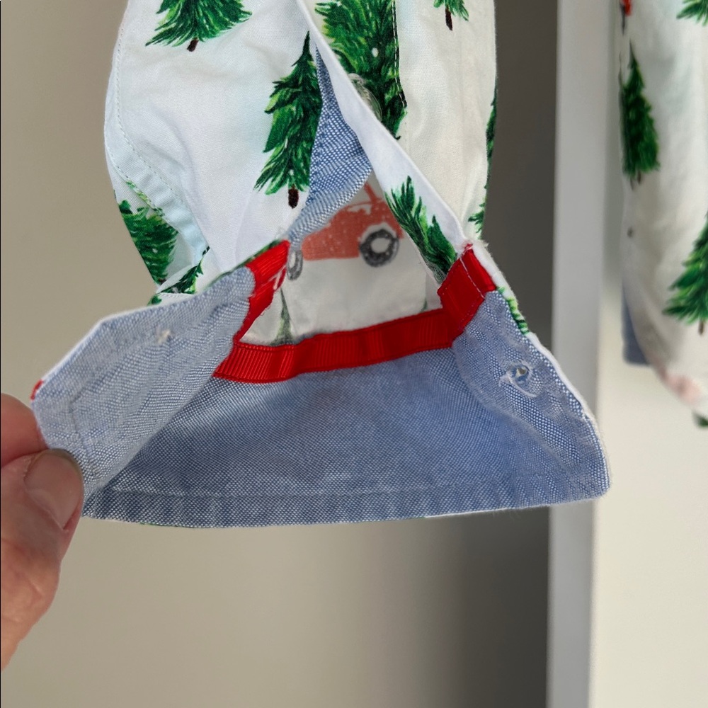Tuk-Tuk Designs "Bringing Home the Tree" Shirt Sz 11-12 w MEASUREMENTS Xmas - Picture 6 of 15